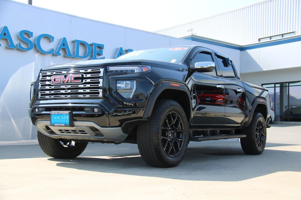 Used 2023 GMC Canyon Denali with VIN 1GTP6FEKXP1195832 for sale in Wenatchee, WA