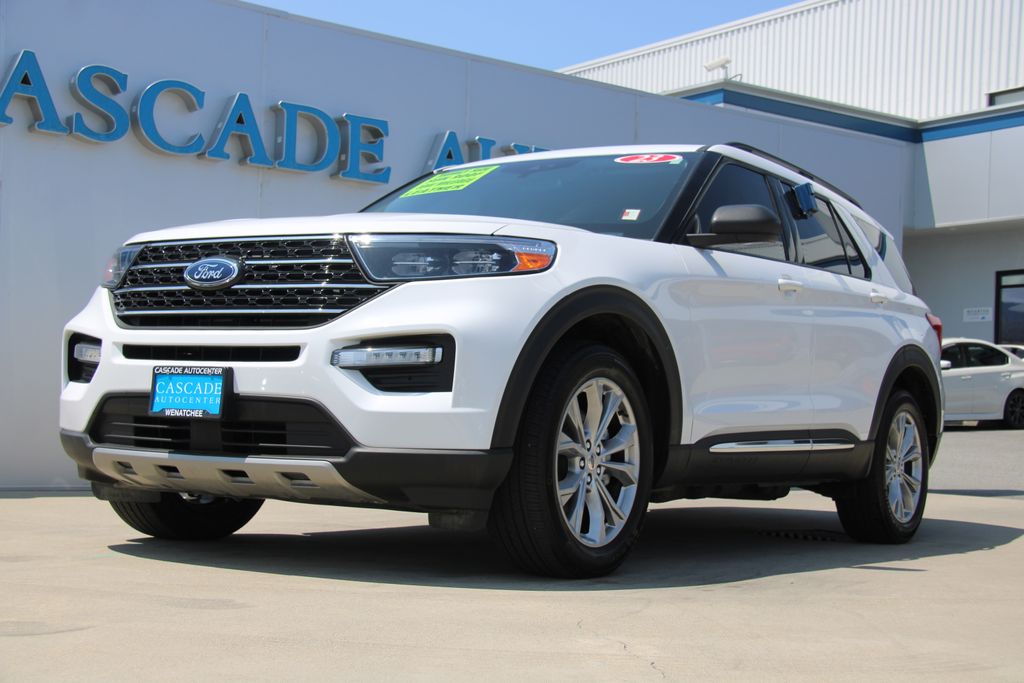 Used 2023 Ford Explorer XLT with VIN 1FMSK8DH1PGA69794 for sale in Wenatchee, WA