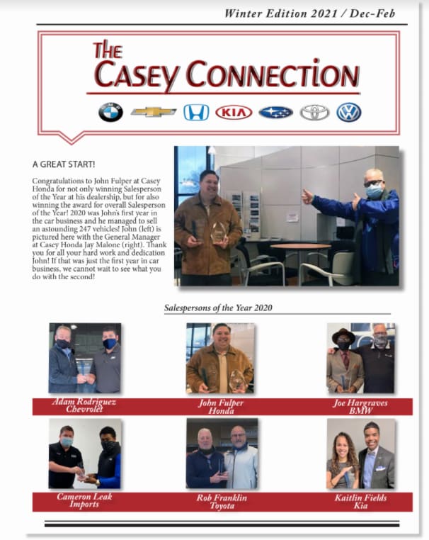 Winter 2021 Edition  Casey Employee Portal