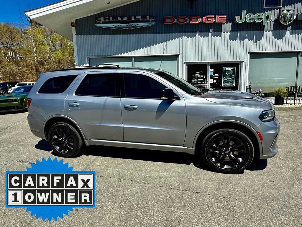 Used 2021 Dodge Durango GT Plus with VIN 1C4RDJDG2MC578419 for sale in Springfield, VT