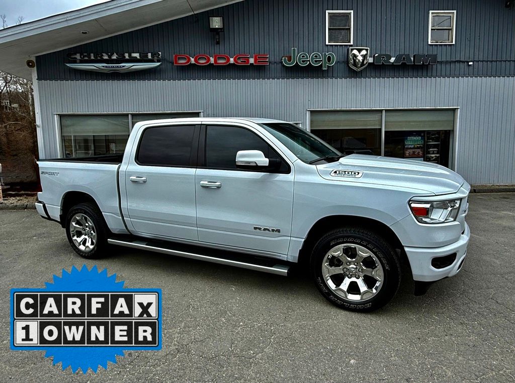 Used 2022 RAM Ram 1500 Pickup Big Horn/Lone Star with VIN 1C6SRFFT6NN366999 for sale in Springfield, VT