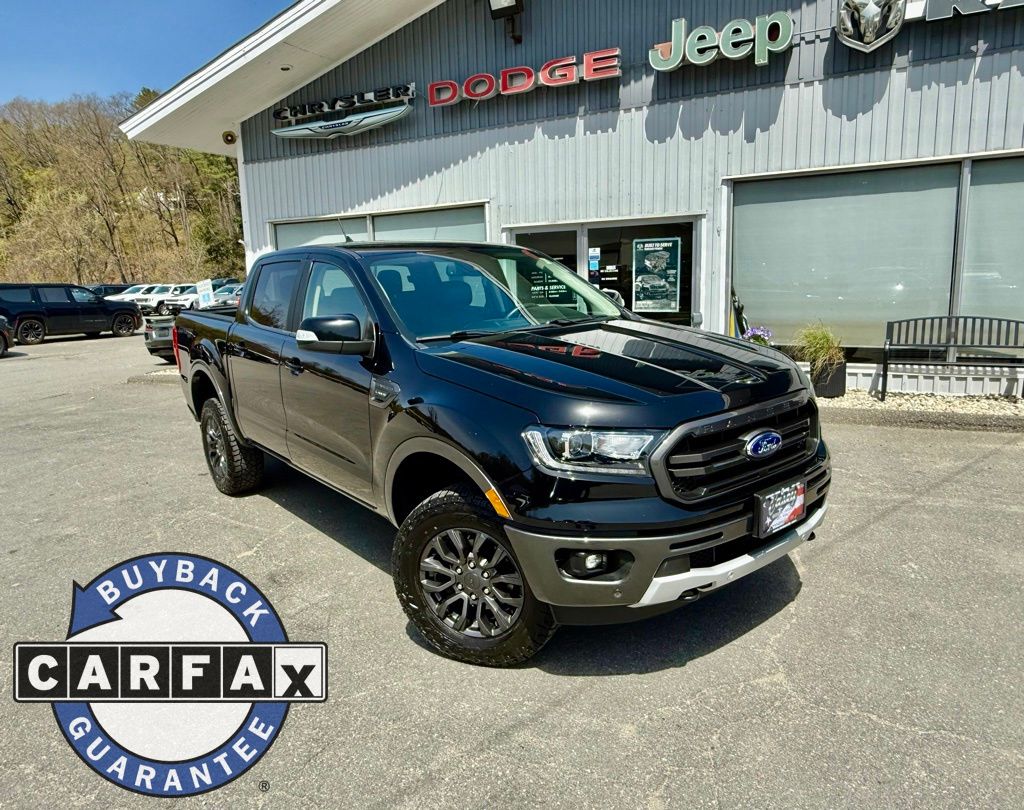 Used 2019 Ford Ranger Lariat with VIN 1FTER4FH1KLA60919 for sale in Springfield, VT