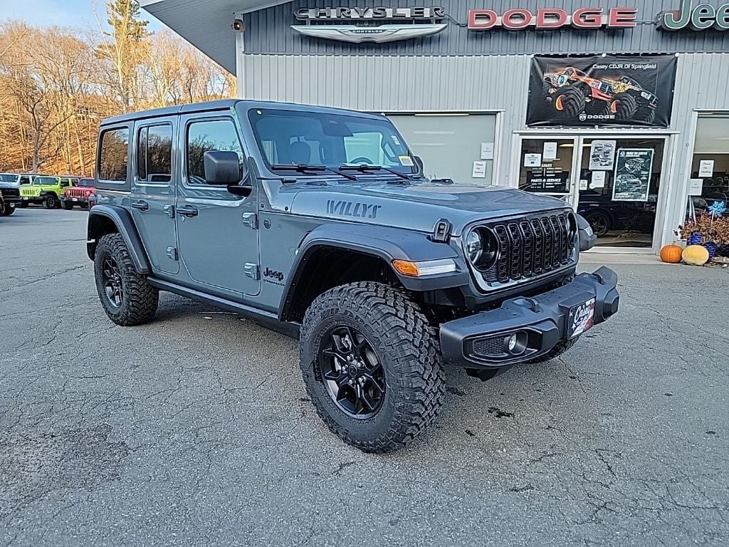 New 2026 Jeep Wrangler 4-DOOR WILLYS Sport Utility
