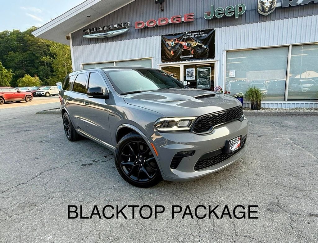 Used 2021 Dodge Durango R/T with VIN 1C4SDJCT6MC762732 for sale in Springfield, VT