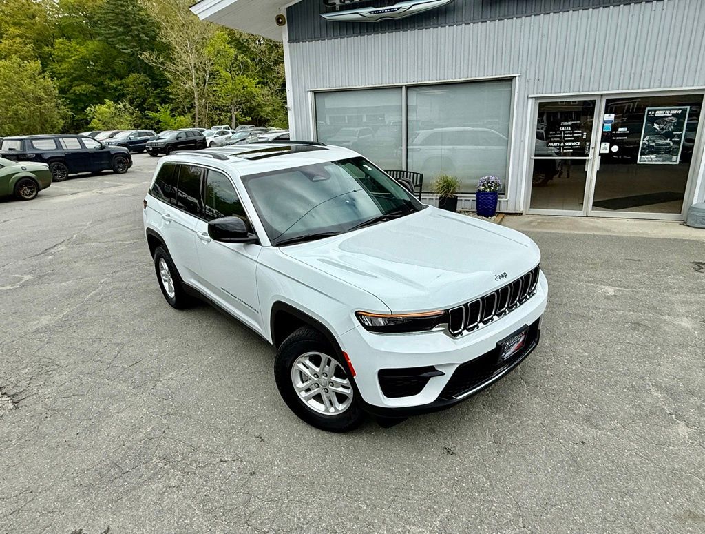 Used 2023 Jeep Grand Cherokee Laredo with VIN 1C4RJHAG9PC529972 for sale in Springfield, VT
