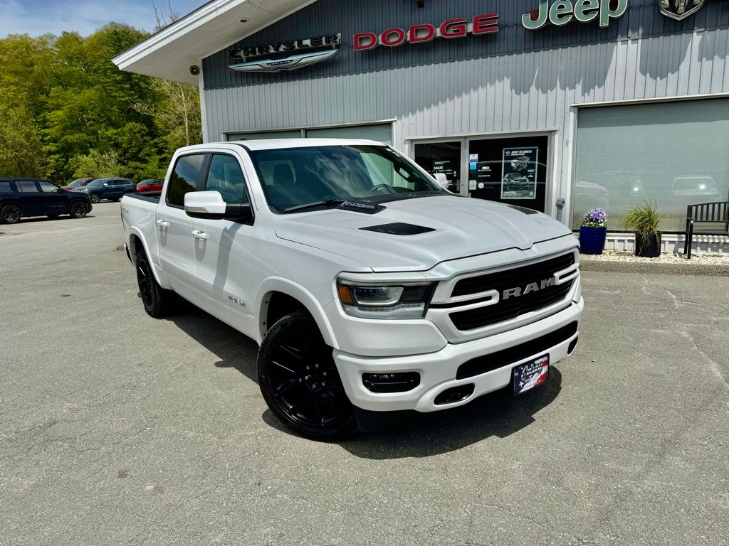 Used 2022 RAM Ram 1500 Pickup Laramie with VIN 1C6SRFJT8NN305967 for sale in Springfield, VT