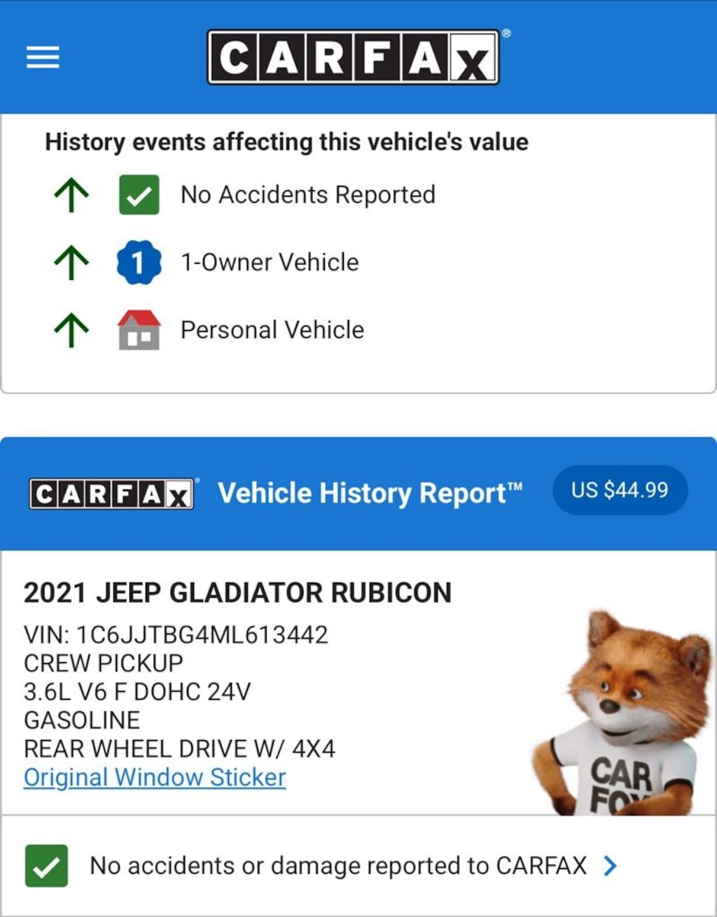 Used 2021 Jeep Gladiator Rubicon Truck Crew Cab