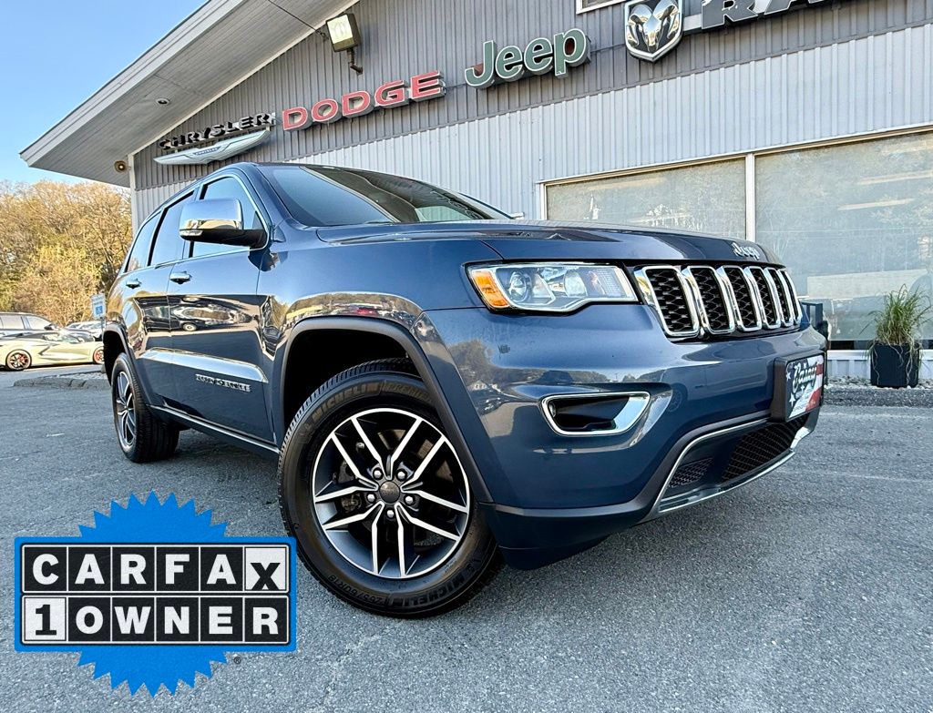Used 2021 Jeep Grand Cherokee Limited with VIN 1C4RJFBG0MC542401 for sale in Springfield, VT