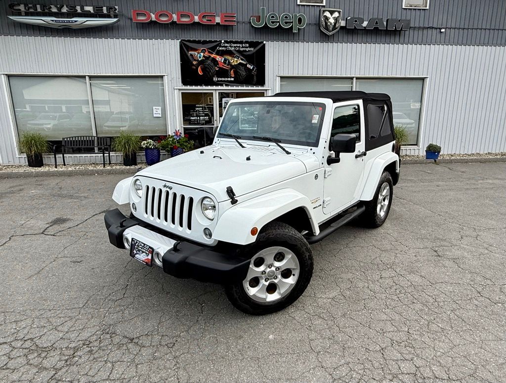 Used 2015 Jeep Wrangler Sahara with VIN 1C4GJWBG7FL541367 for sale in Springfield, VT