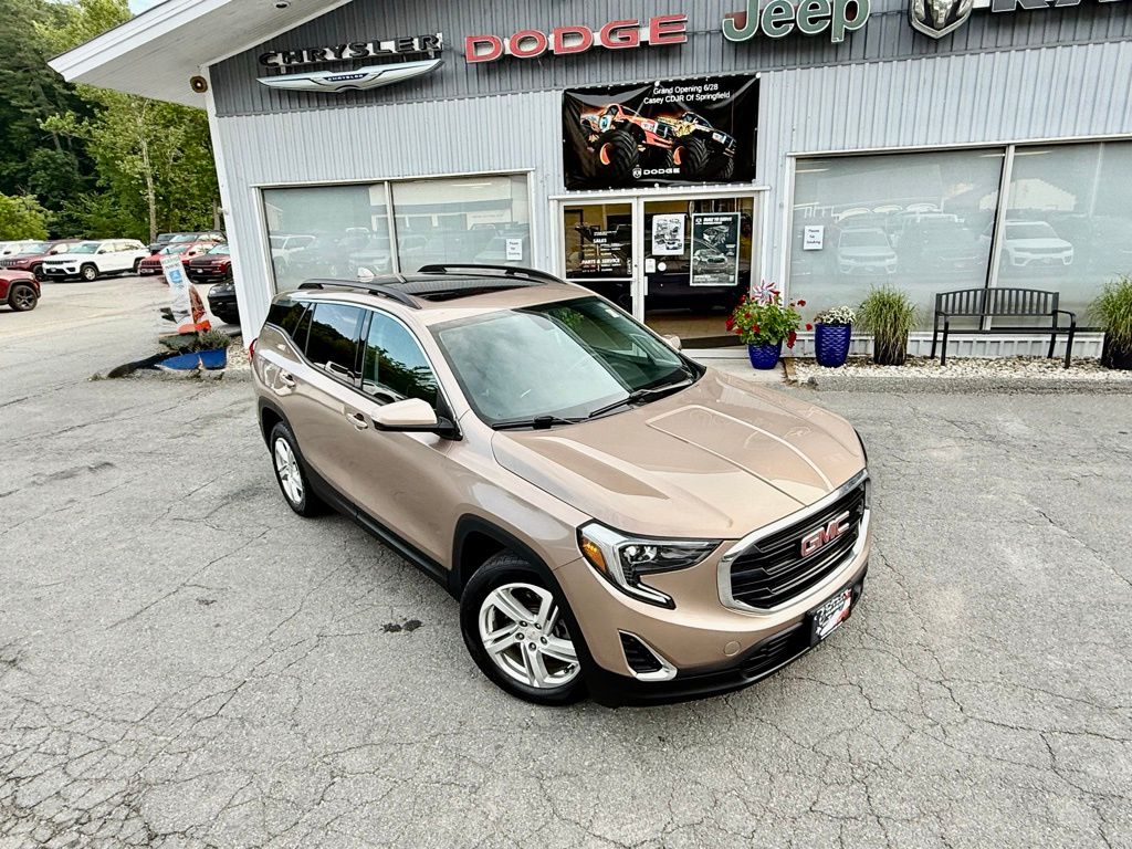 Used 2018 GMC Terrain SLE with VIN 3GKALTEX7JL192450 for sale in Springfield, VT