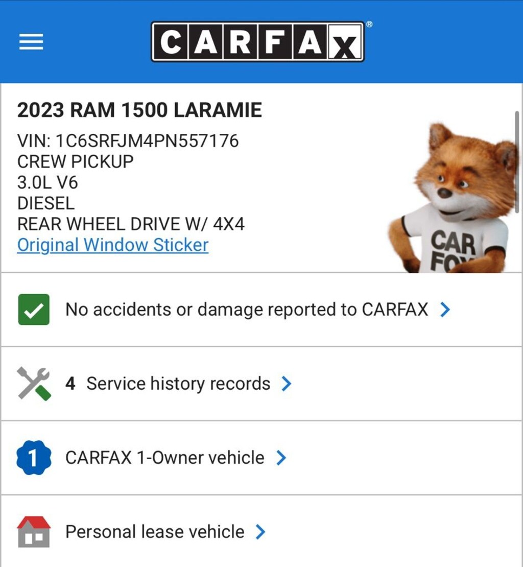 Used 2023 Ram 1500 Laramie Truck Crew Cab