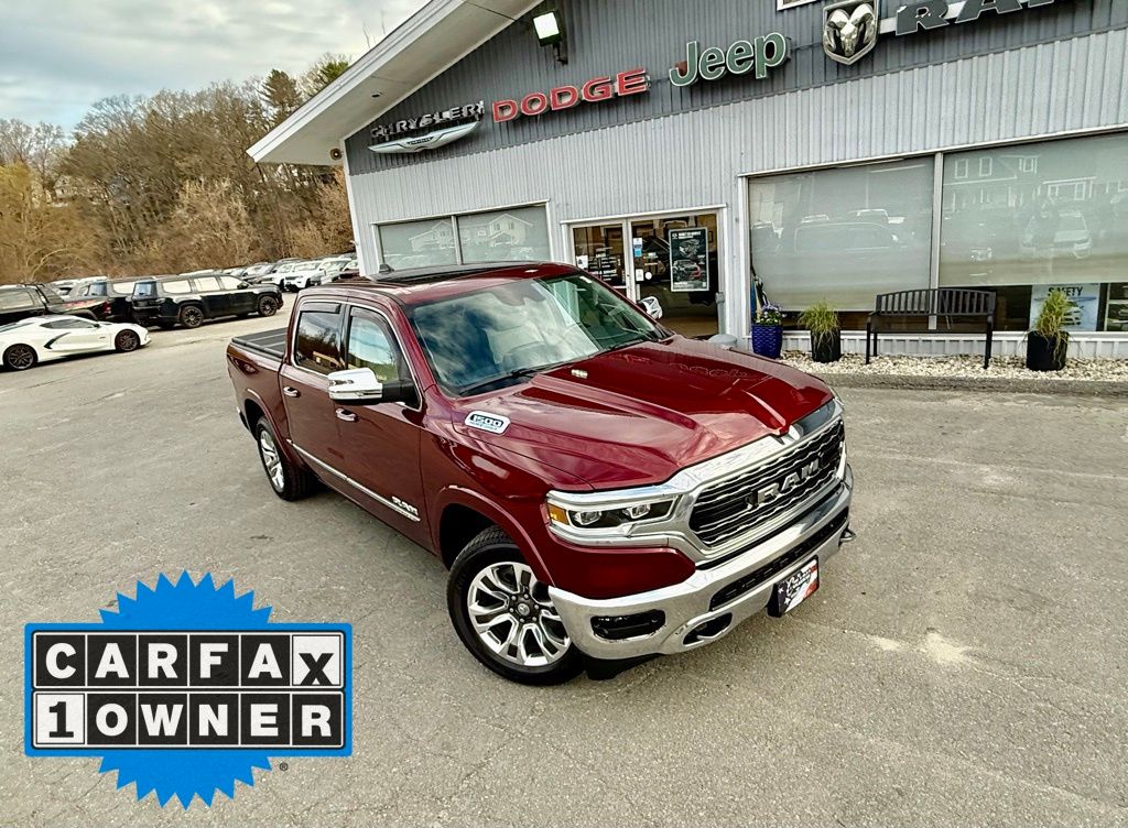Used 2022 RAM Ram 1500 Pickup Limited with VIN 1C6SRFHT8NN332382 for sale in Springfield, VT