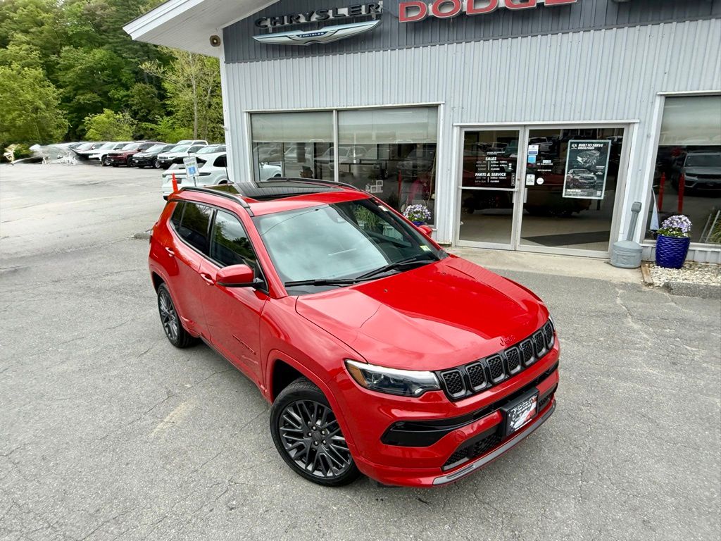 Used 2023 Jeep Compass Limited with VIN 3C4NJDCN7PT517259 for sale in Springfield, VT