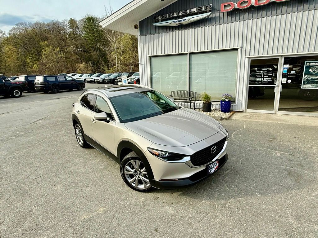 Used 2022 Mazda CX-30 Premium with VIN 3MVDMBDLXNM414153 for sale in Springfield, VT