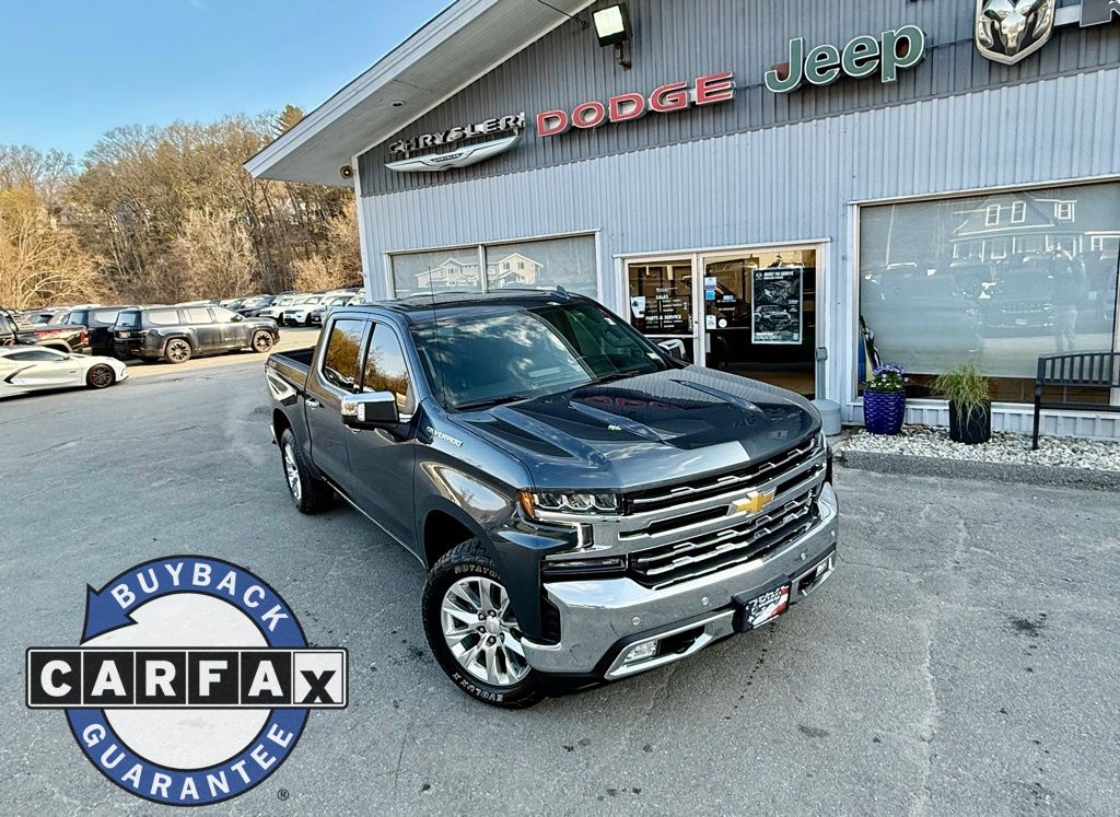 Used 2019 Chevrolet Silverado 1500 LTZ with VIN 3GCUYGED1KG207042 for sale in Springfield, VT