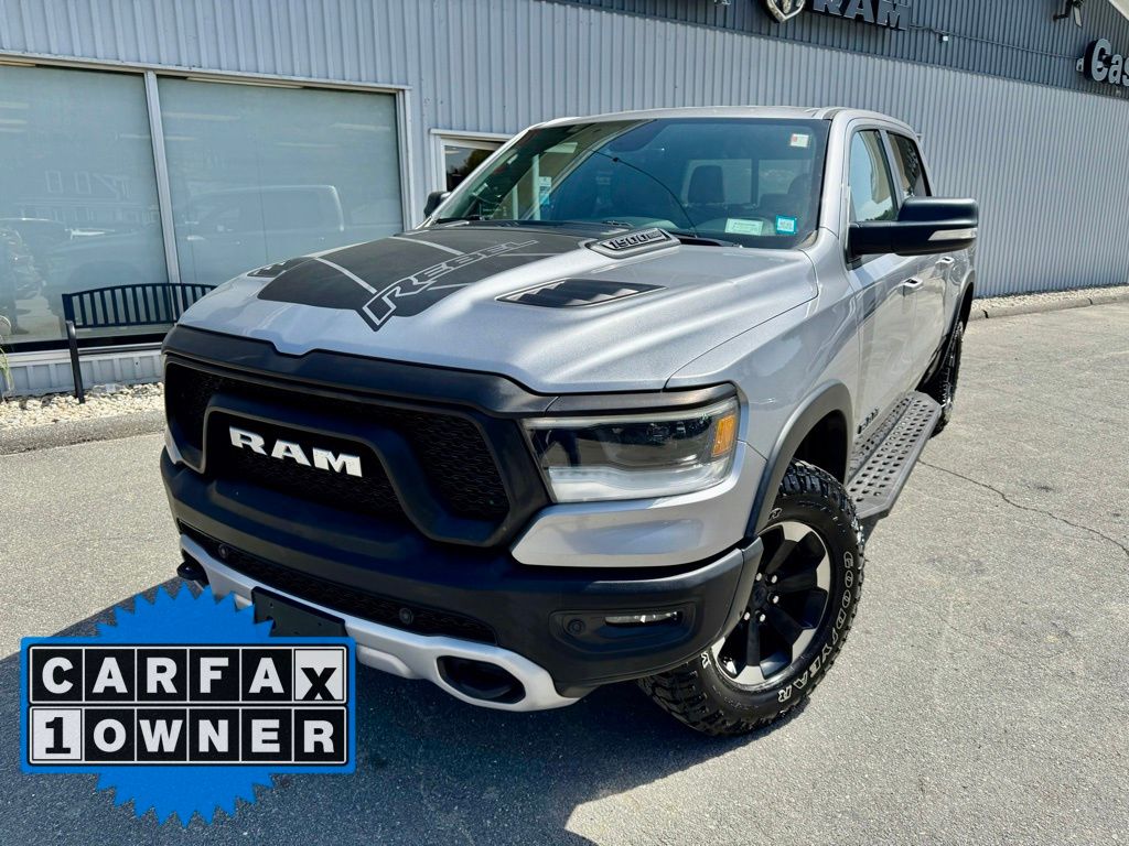 Used 2020 RAM Ram 1500 Pickup Rebel with VIN 1C6SRFLTXLN142684 for sale in Springfield, VT