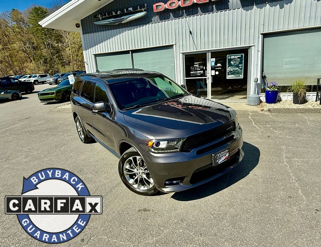 Used 2020 Dodge Durango GT Plus with VIN 1C4RDJDG6LC124253 for sale in Springfield, VT