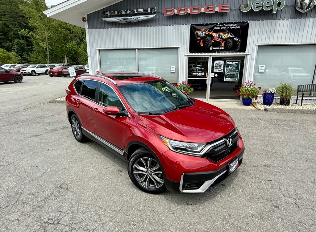 Used 2022 Honda CR-V Touring with VIN 2HKRW2H96NH620558 for sale in Springfield, VT
