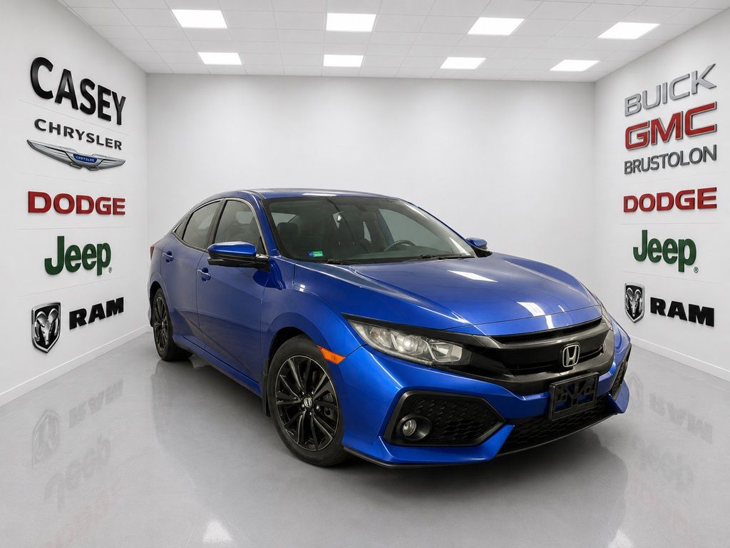 Used 2017 Honda Civic Hatchback EX with VIN SHHFK7H55HU200459 for sale in Springfield, VT
