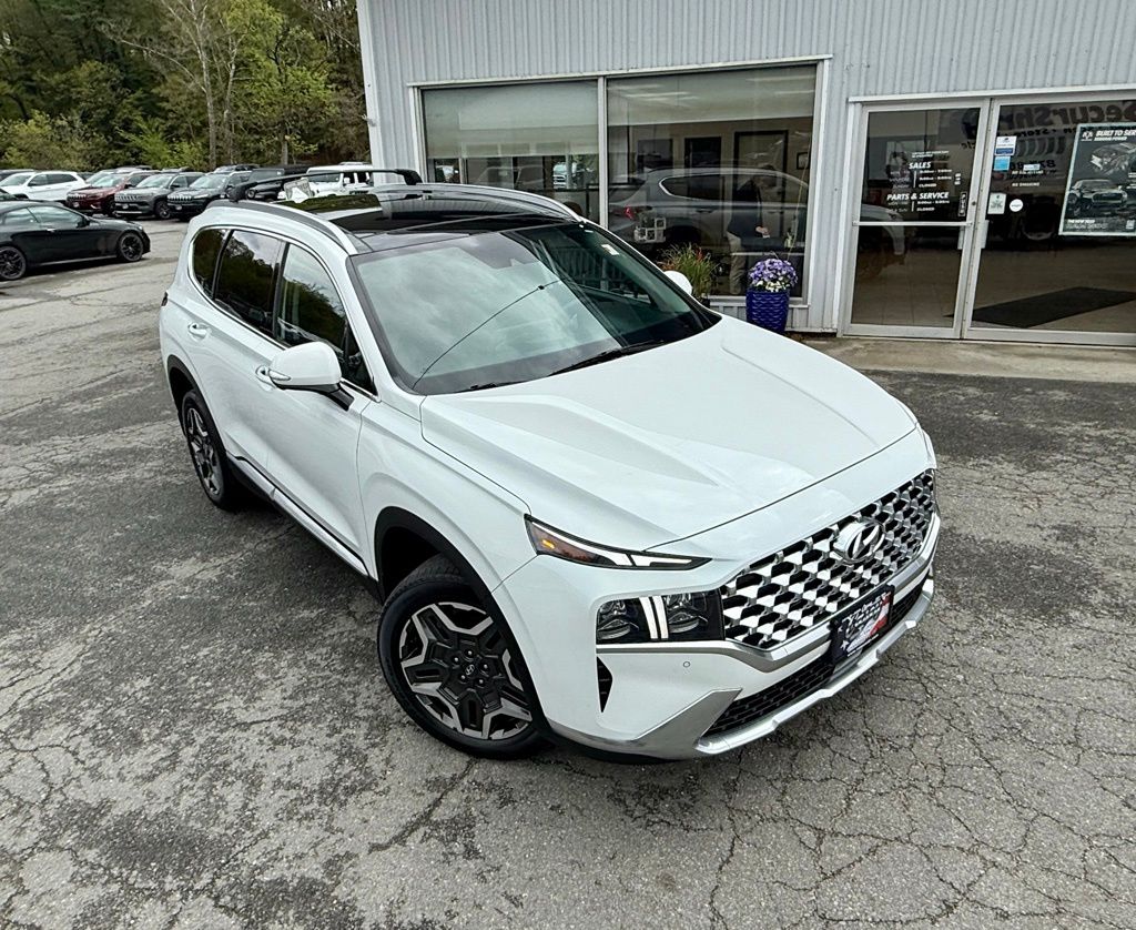 Used 2022 Hyundai Santa Fe Limited with VIN 5NMS4DAL1NH449353 for sale in Springfield, VT