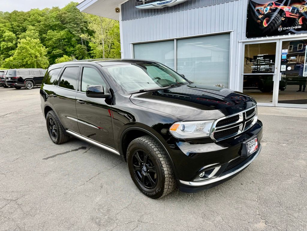 Used 2020 Dodge Durango SXT with VIN 1C4RDJAG7LC204858 for sale in Springfield, VT