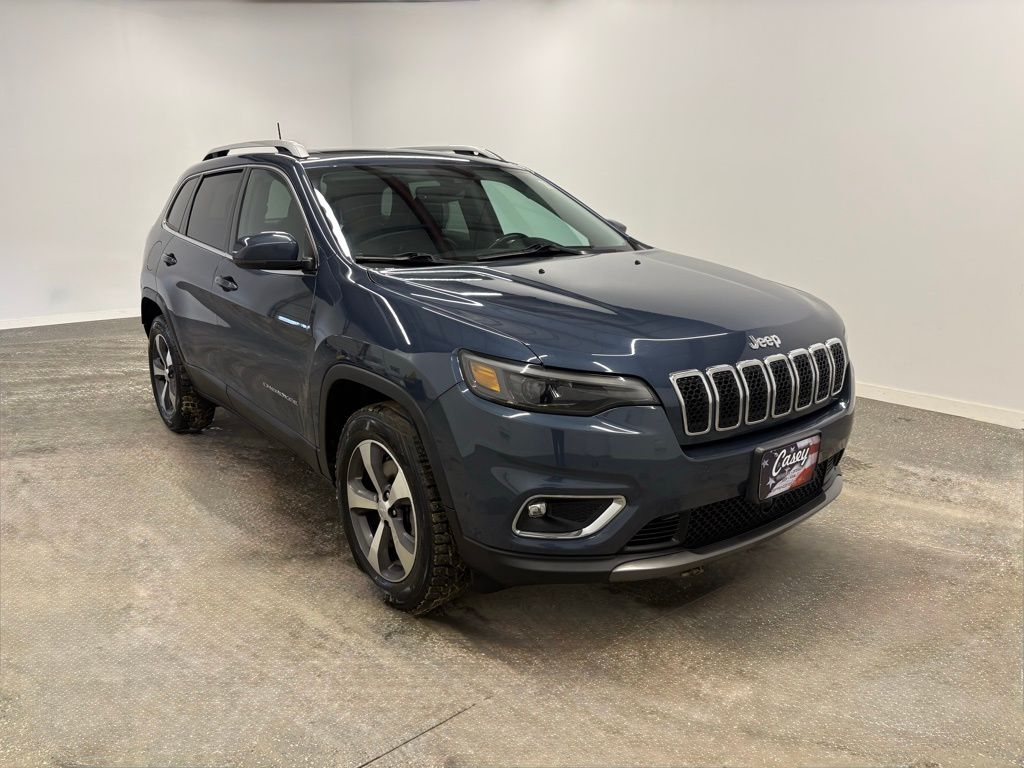 Used 2021 Jeep Cherokee Limited with VIN 1C4PJMDX5MD165258 for sale in Springfield, VT