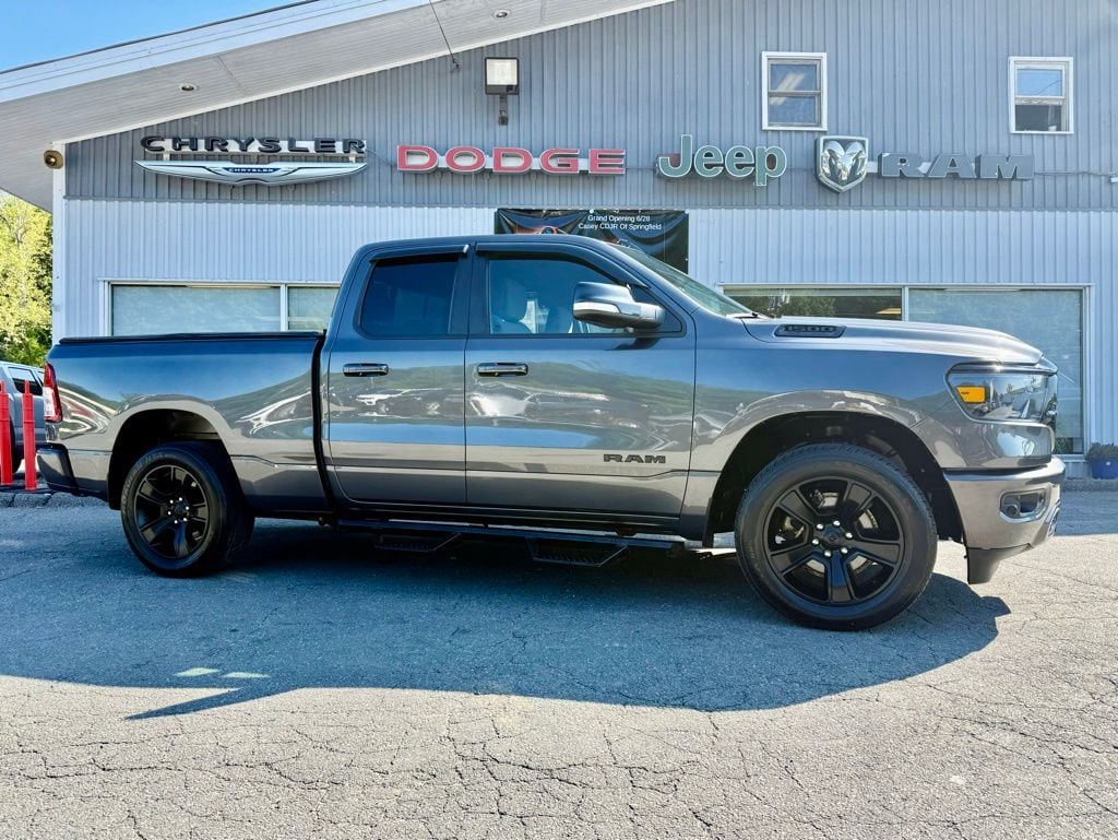 Used 2022 RAM Ram 1500 Pickup Big Horn/Lone Star with VIN 1C6SRFBT3NN163865 for sale in Springfield, VT