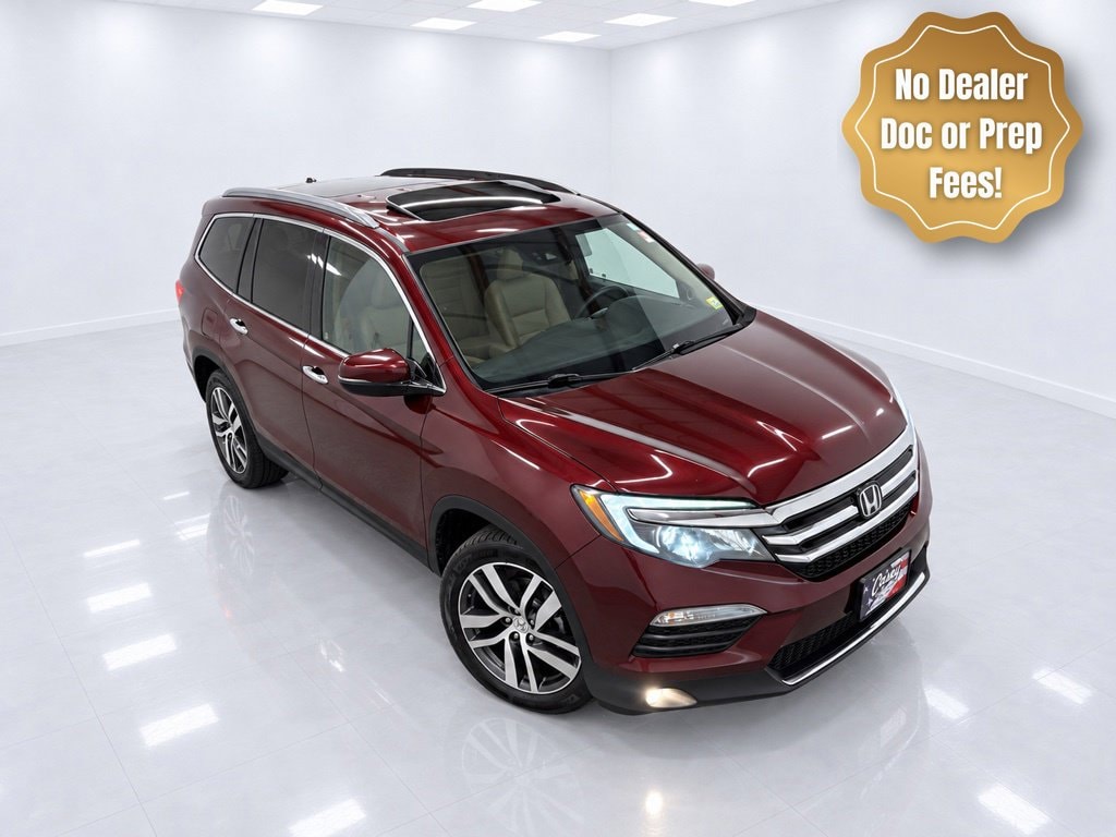 Used 2016 Honda Pilot Elite with VIN 5FNYF6H09GB111313 for sale in Springfield, VT