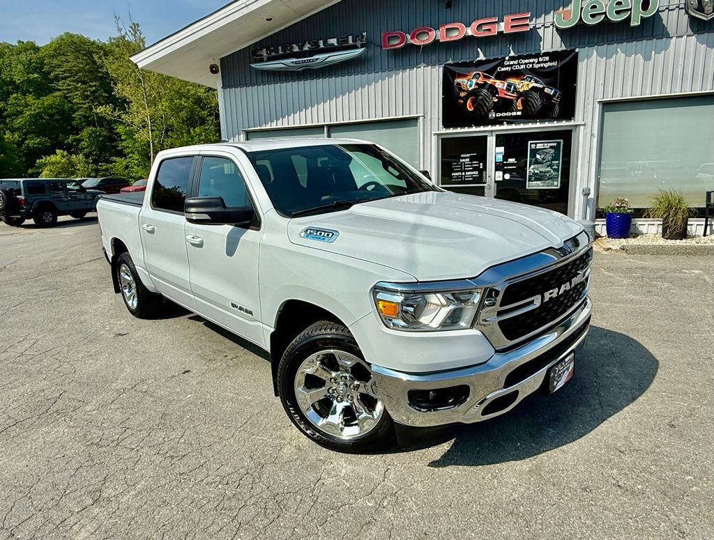Used 2022 RAM Ram 1500 Pickup Big Horn/Lone Star with VIN 1C6RRFFGXNN327690 for sale in Springfield, VT
