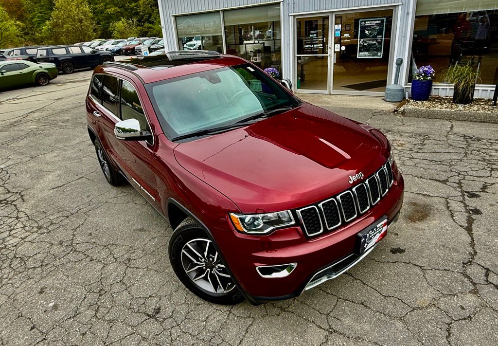 Used 2020 Jeep Grand Cherokee Limited with VIN 1C4RJFBG1LC389140 for sale in Springfield, VT