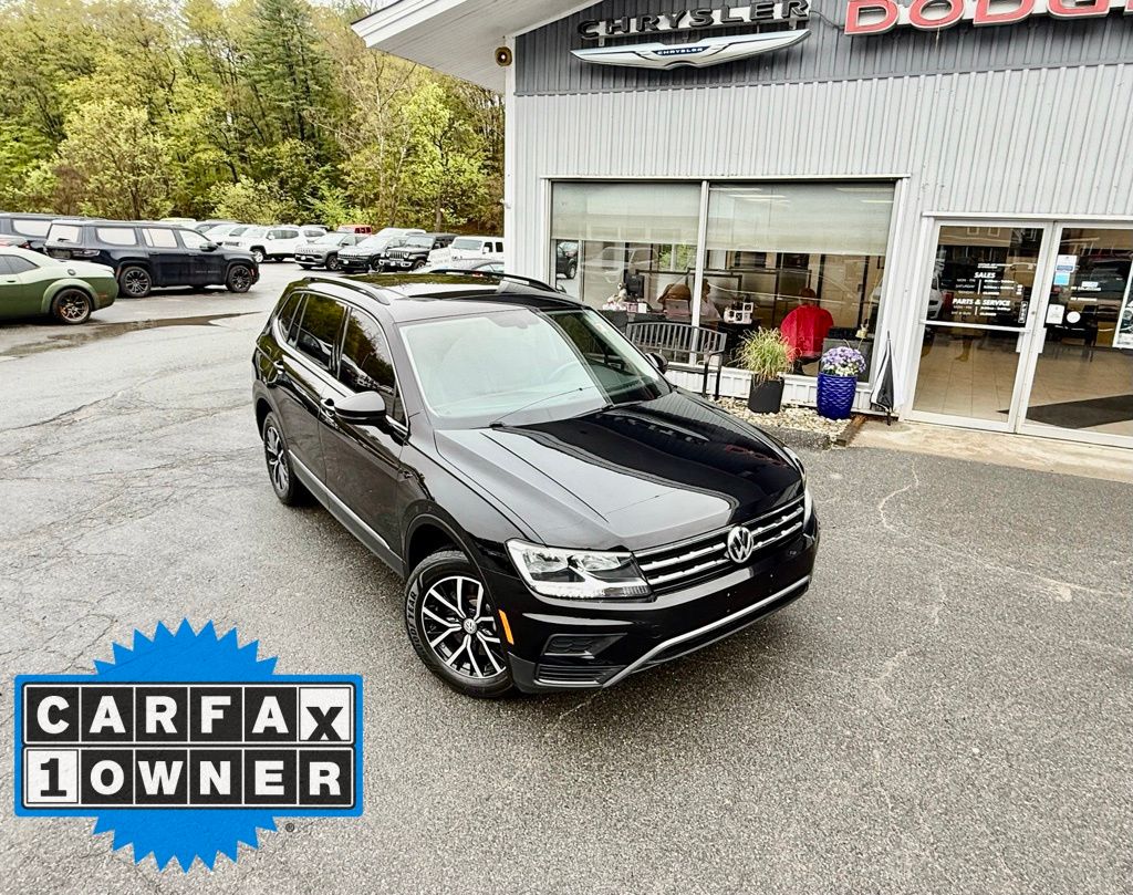 Used 2021 Volkswagen Tiguan SE with VIN 3VV2B7AX4MM093391 for sale in Springfield, VT