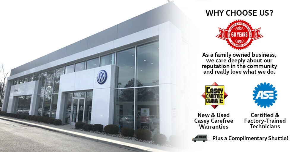 Casey Volkswagen And Subaru About Us | Casey Volkswagen
