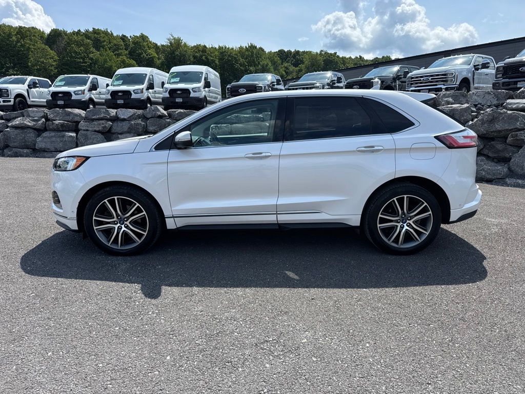 Used 2019 Ford Edge Titanium with VIN 2FMPK4K96KBB11516 for sale in Carthage, NY