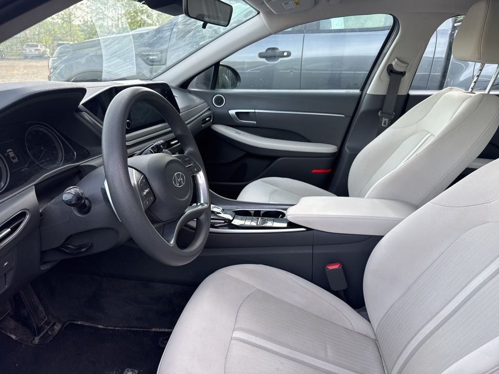 Used 2023 Hyundai Sonata Hybrid Blue Sedan