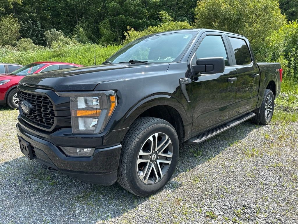 Black Metallic 2023 Ford F-150 Pickup Truck Four-Wheel Drive Automatic