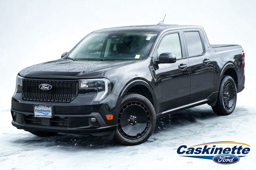 Shadow Black 2025 Ford Maverick Pickup Truck All-Wheel Drive 7-Speed Automatic