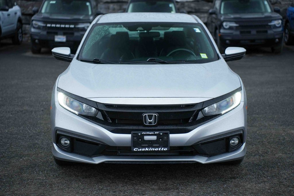 Used 2020 Honda Civic Sport with VIN 19XFC2E8XLE026578 for sale in Carthage, NY