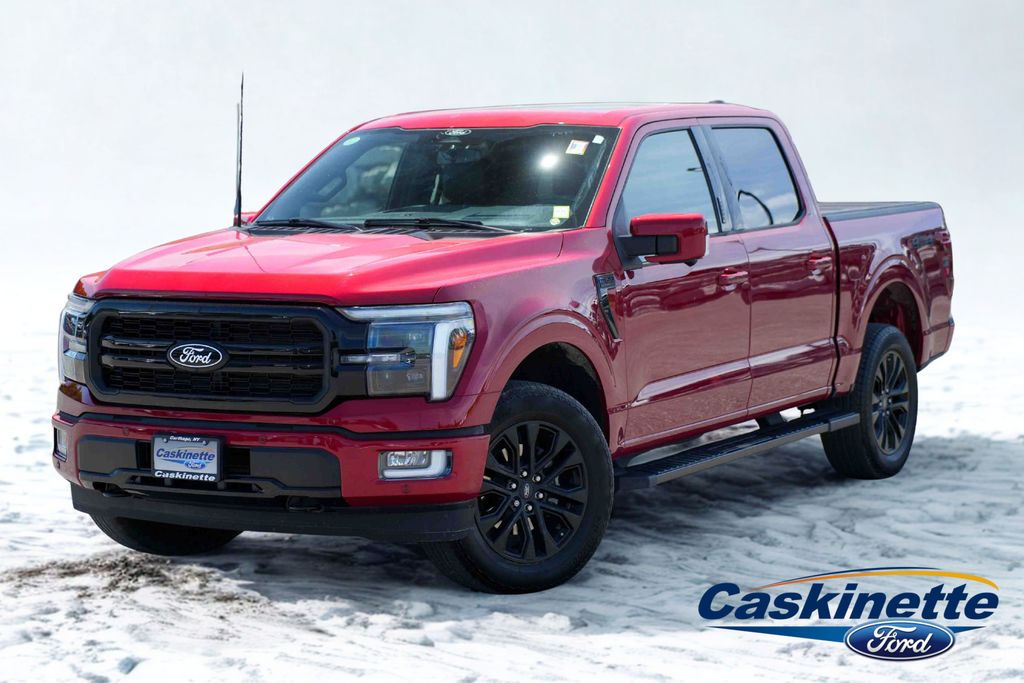 Rapid Red Metallic Tinted Clearcoat 2024 Ford F-150 Pickup Truck Four-Wheel Drive Automatic