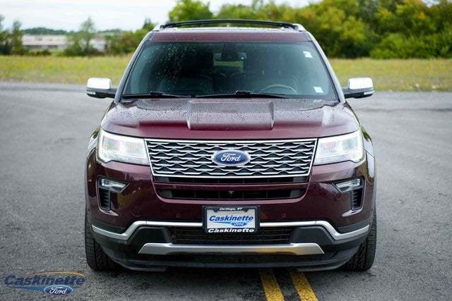 Used 2018 Ford Explorer Platinum with VIN 1FM5K8HTXJGA95040 for sale in Carthage, NY