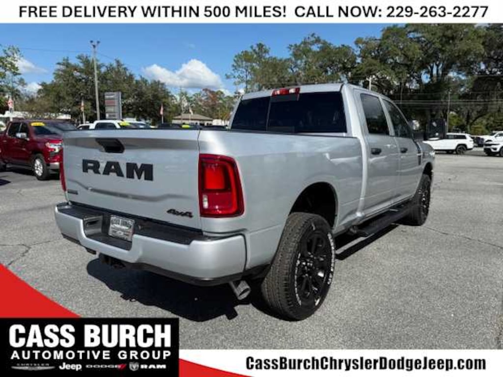 New 2026 Ram 2500 BLACK EXPRESS CREW CAB 4X4 6'4 BOX Pickup
