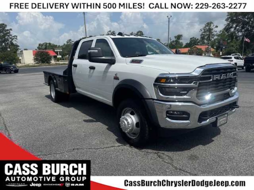 New 2025 Ram 4500 Chassis Cab 4500 TRADESMAN CHASSIS CREW CAB 4X4 60' CA Pickup