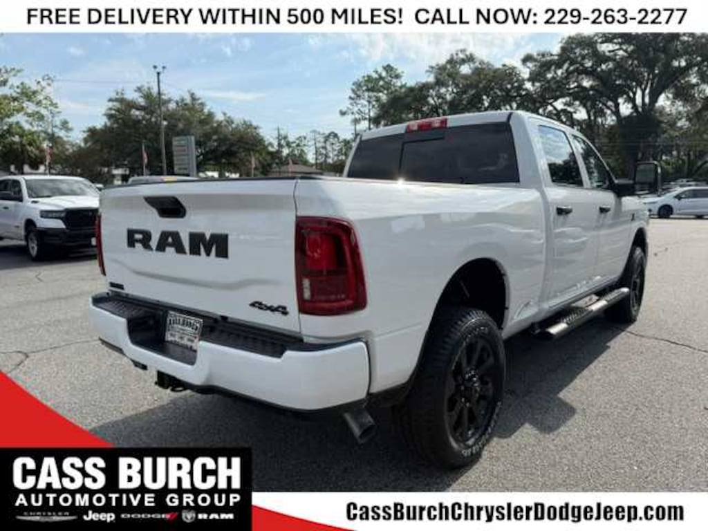 New 2026 Ram 2500 Black Express 4x4 Crew Cab 64 Box Pickup