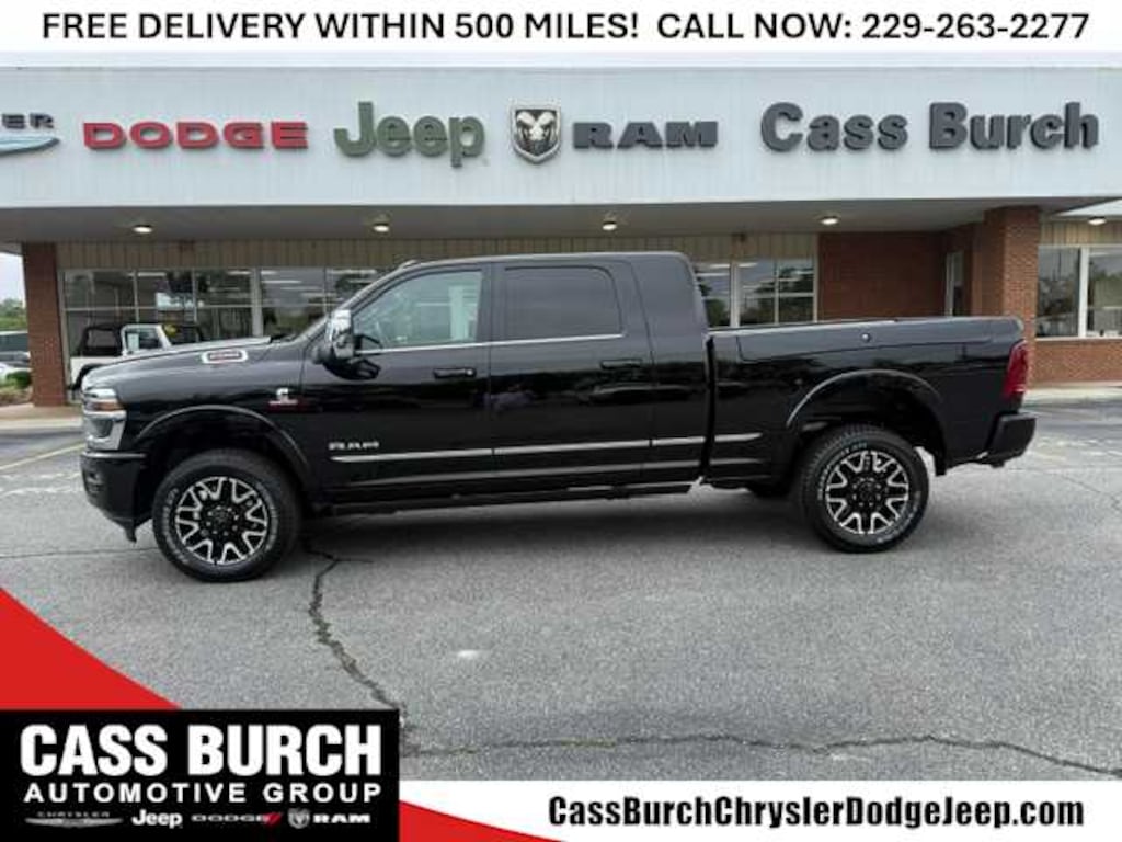 New 2026 Ram 2500 Limited 4x4 Mega Cab 64 Box Pickup