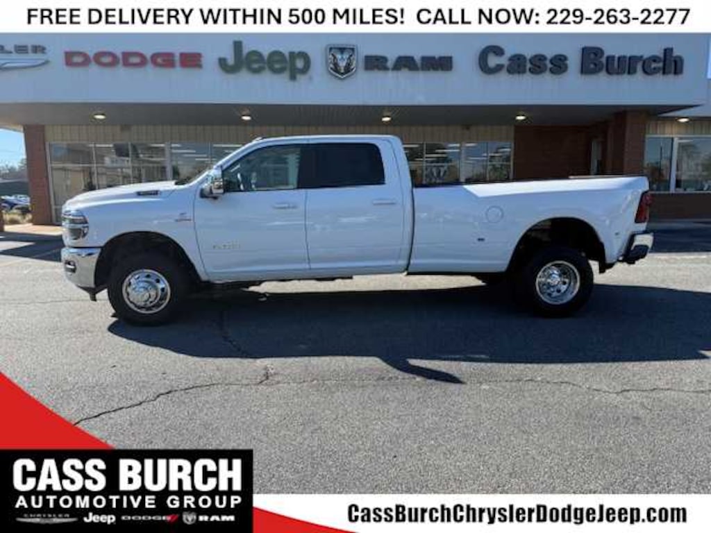 New 2026 Ram 3500 Laramie 4x4 Crew Cab 8 Box Pickup
