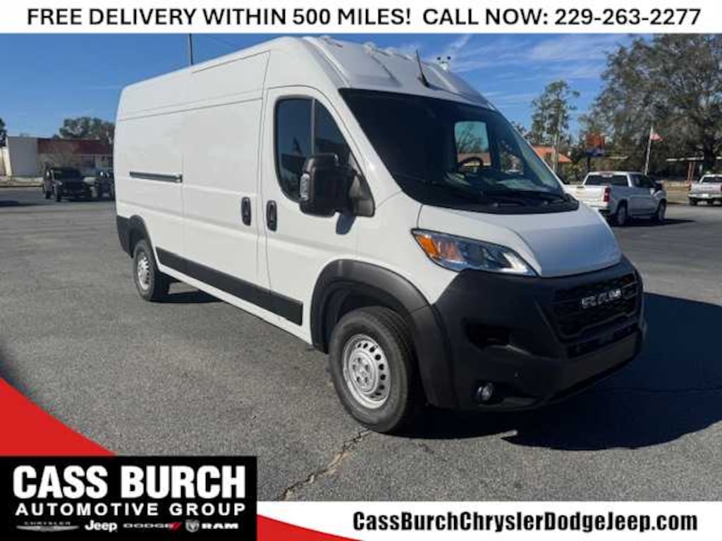 New 2025 Ram ProMaster PROMASTER 2500 TRADESMAN CARGO VAN HIGH ROOF 159' Cargo Van