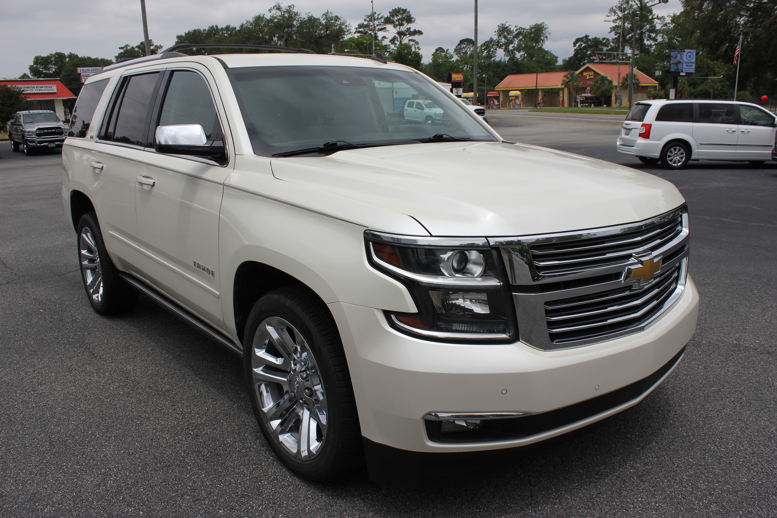 Used 2015 Chevrolet Tahoe LTZ with VIN 1GNSKCKC2FR118011 for sale in Quitman, GA