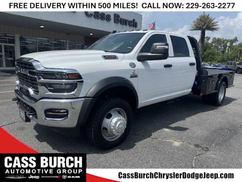 New 2025 Ram 4500 Chassis Cab 4500 TRADESMAN CHASSIS CREW CAB 4X4 60' CA Pickup