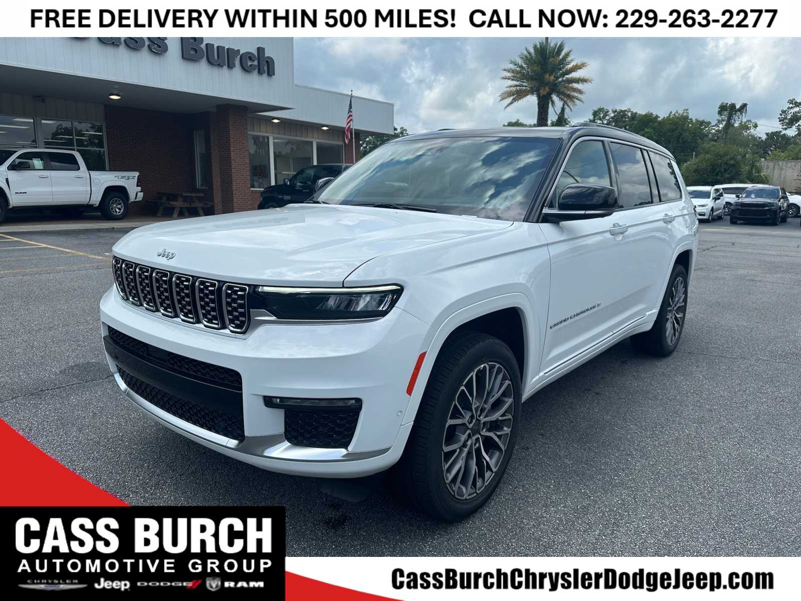 Used 2024 Jeep Grand Cherokee L Summit Reserve with VIN 1C4RJKET8R8577165 for sale in Quitman, GA
