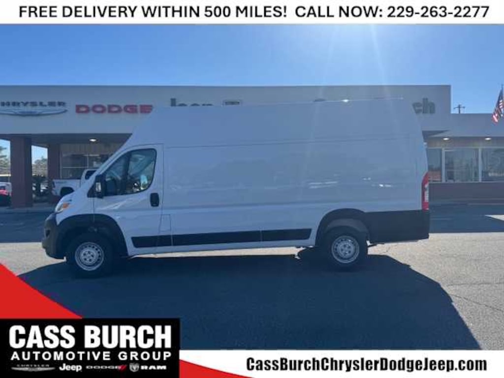 New 2025 Ram ProMaster PROMASTER 3500 TRADESMAN CARGO VAN SUPER HIGH ROOF Cargo Van