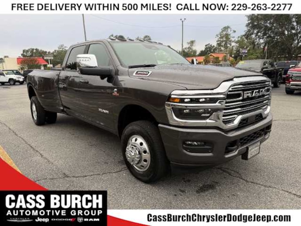 New 2026 Ram 3500 LARAMIE CREW CAB 4X4 8' BOX Pickup